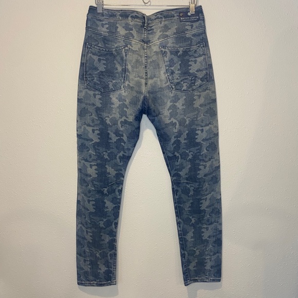 Scotch & Soda | Maison Scotch Camo Boyfriend Jeans - Picture 10 of 12